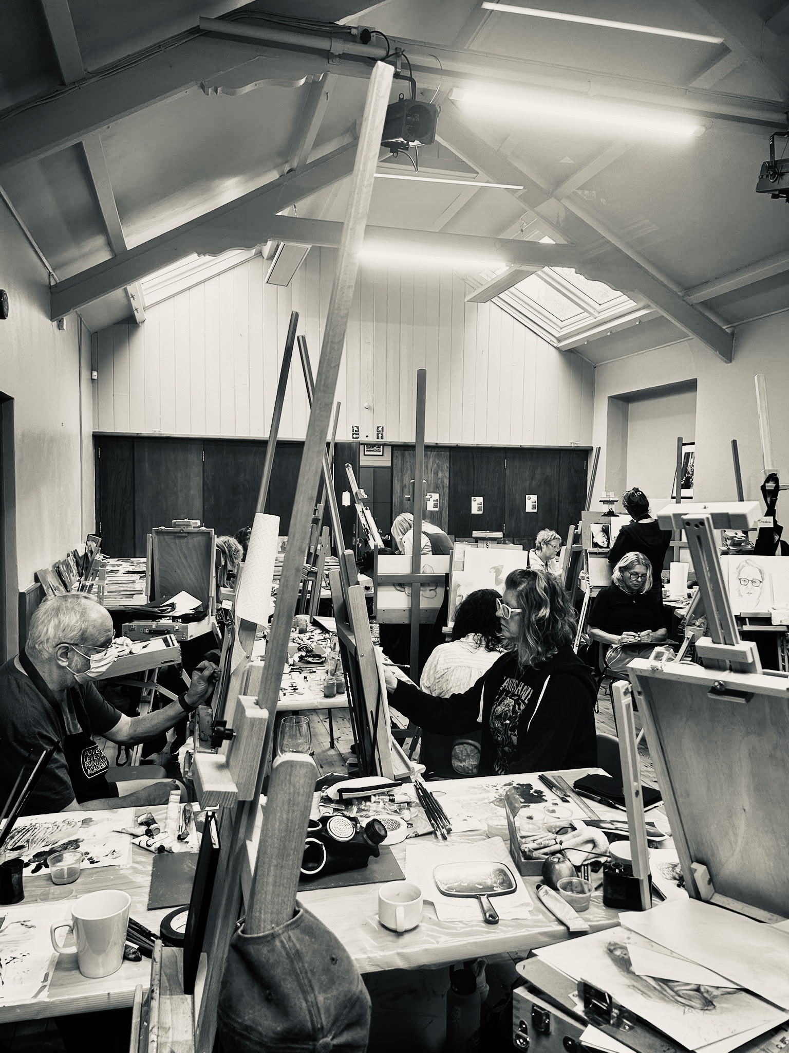 Painting and artistic practice at the academy